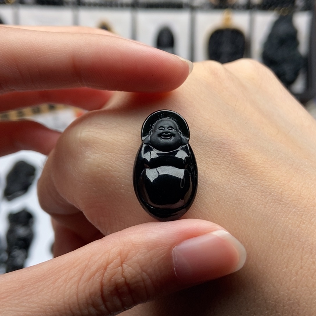 颈饰未镶嵌翡翠佛公