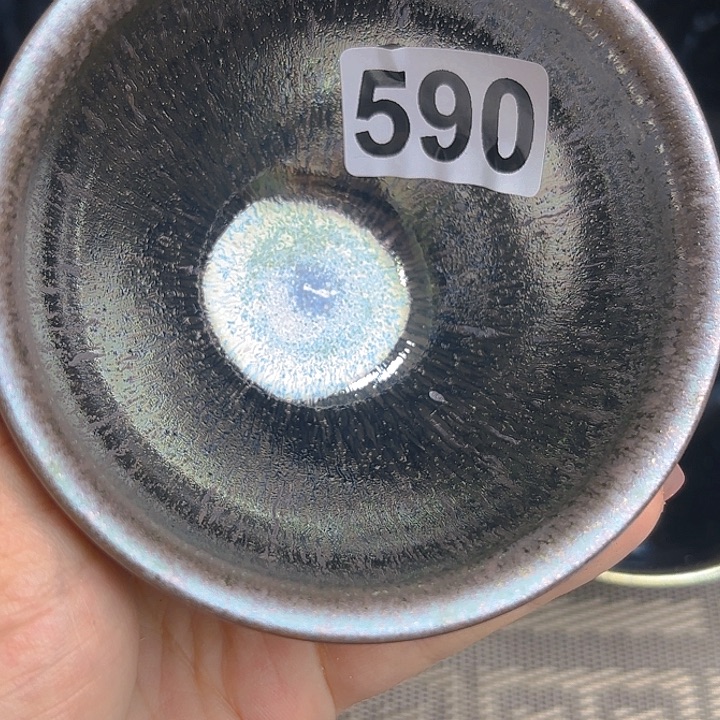 茶盏沐雨茶器柴烧主人杯