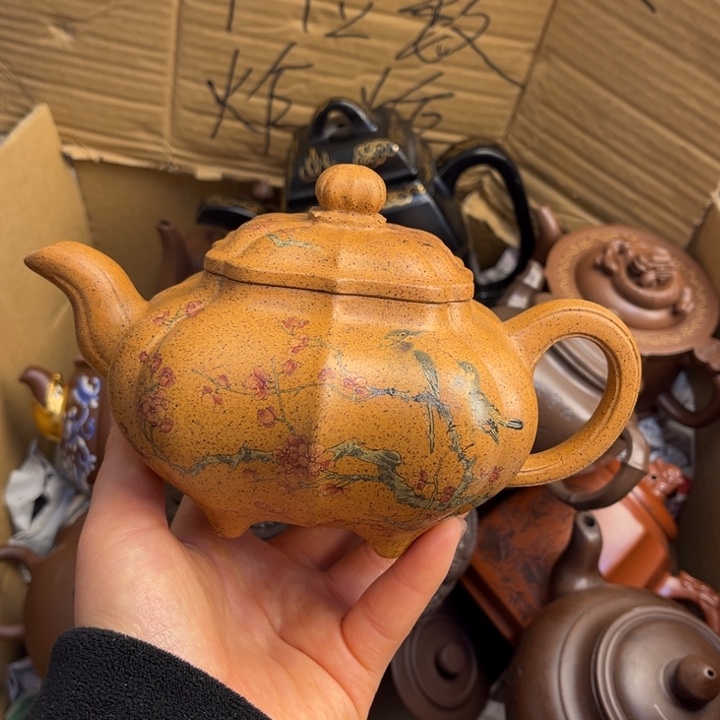 茶壶段泥紫砂壶等