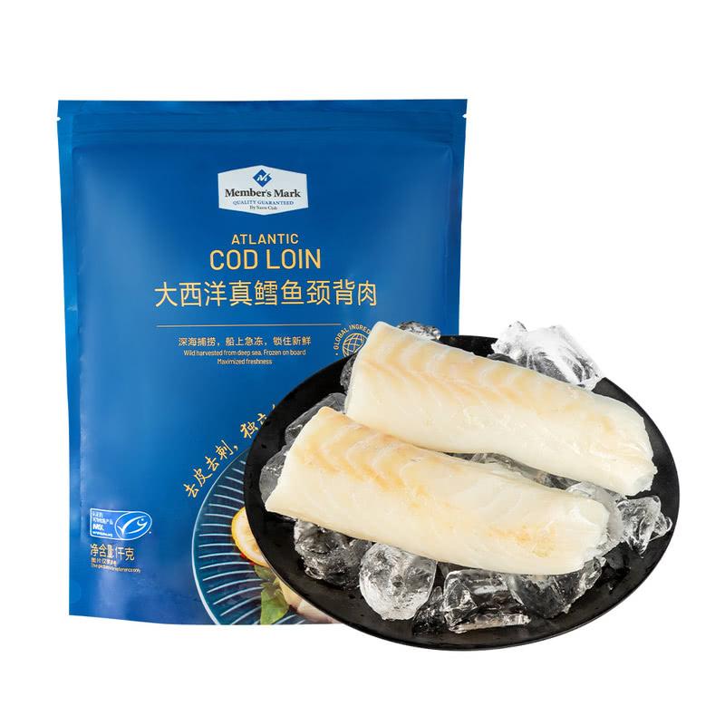 Member's Mark 大西洋真鳕鱼颈背肉 1kg