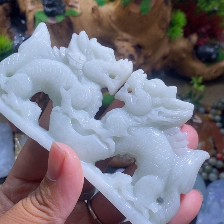 【闪购商品】颈饰未镶嵌翡翠麒麟