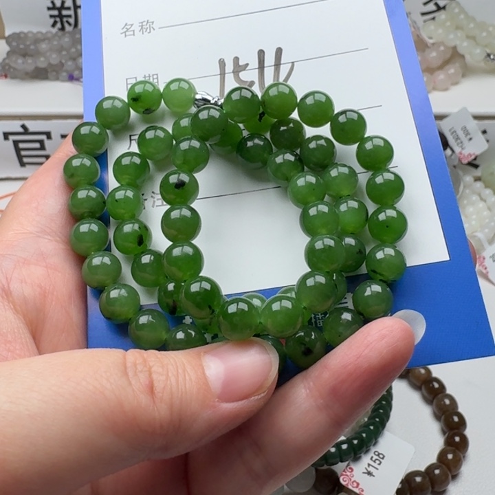 和田玉颈饰未镶嵌萝*头