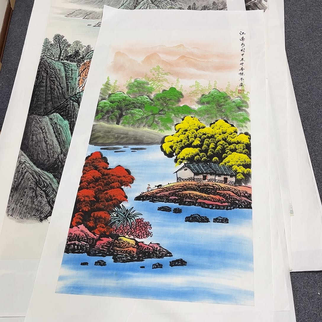 国画H精品国画作品