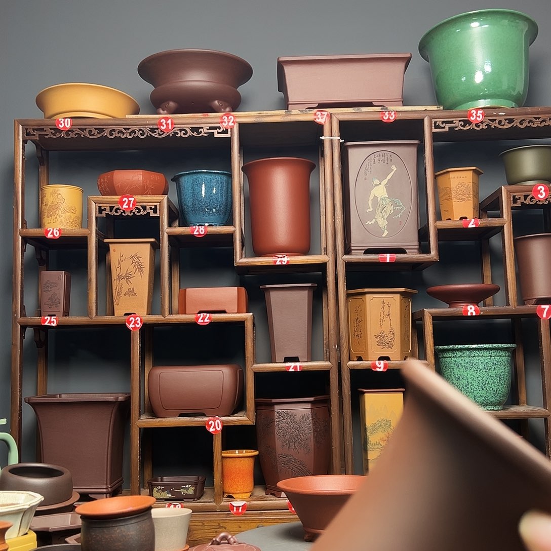 听***荷花盆紫砂紫砂花盆