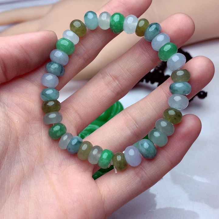 未镶嵌手串翡翠手串