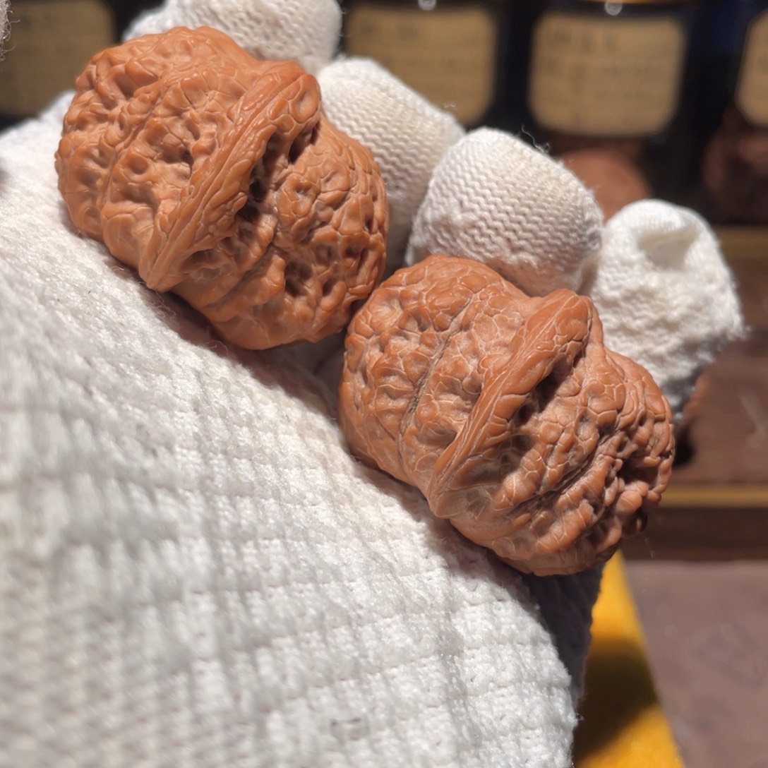 文玩核桃把件39血麒麟