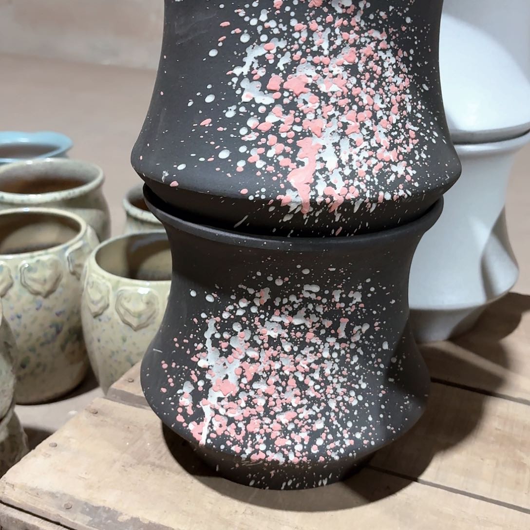 红陶花盆口20高20