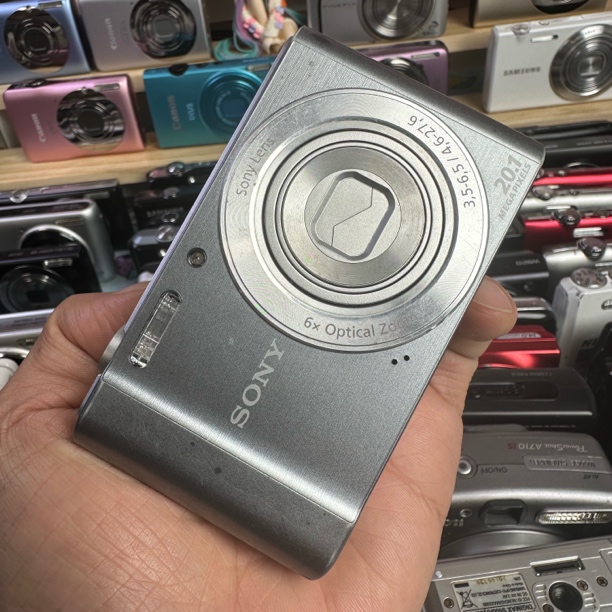 95新 Sony/索尼 W810福利款2010万像素6倍光变清透柔光显白