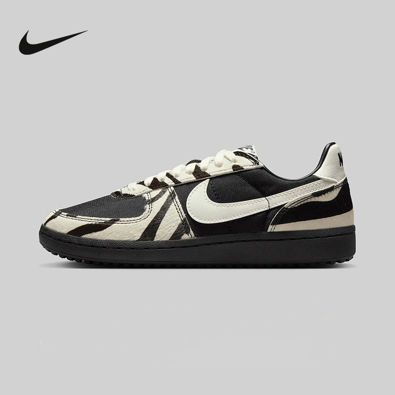 NIKE/耐克2025冬女FIELD GENERAL斑马纹印花潮流板鞋 IM5768001