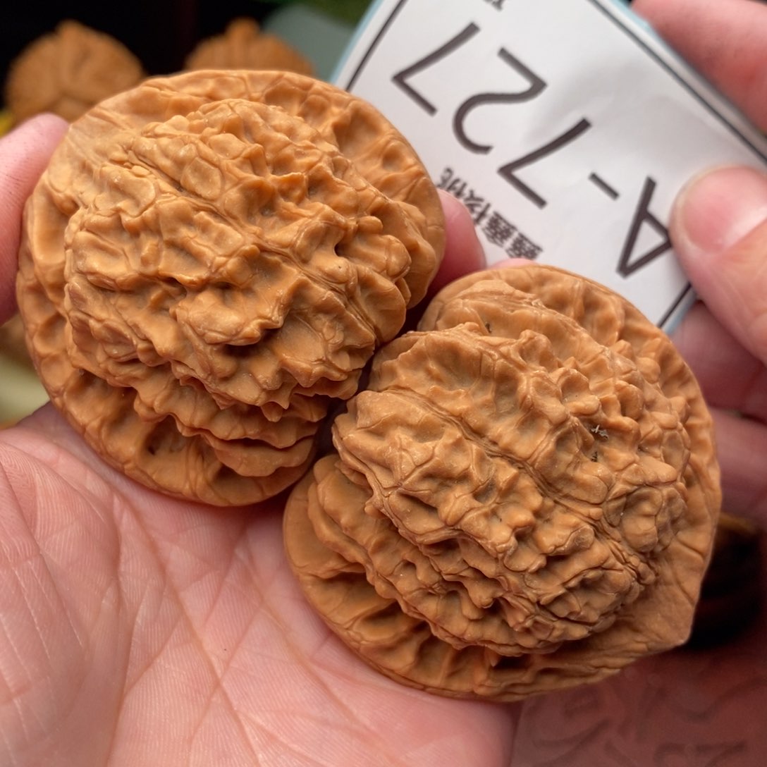 文玩核桃把件官帽51