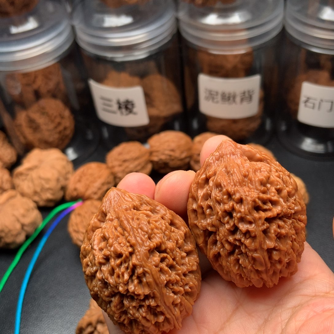 吊坠文玩核桃汝*灼大蒜37