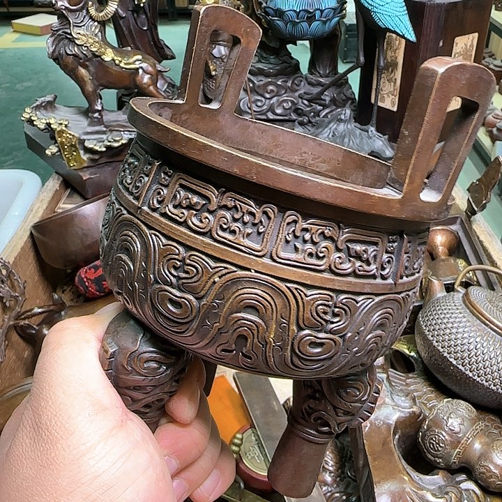 铜器办公室茶室摆件