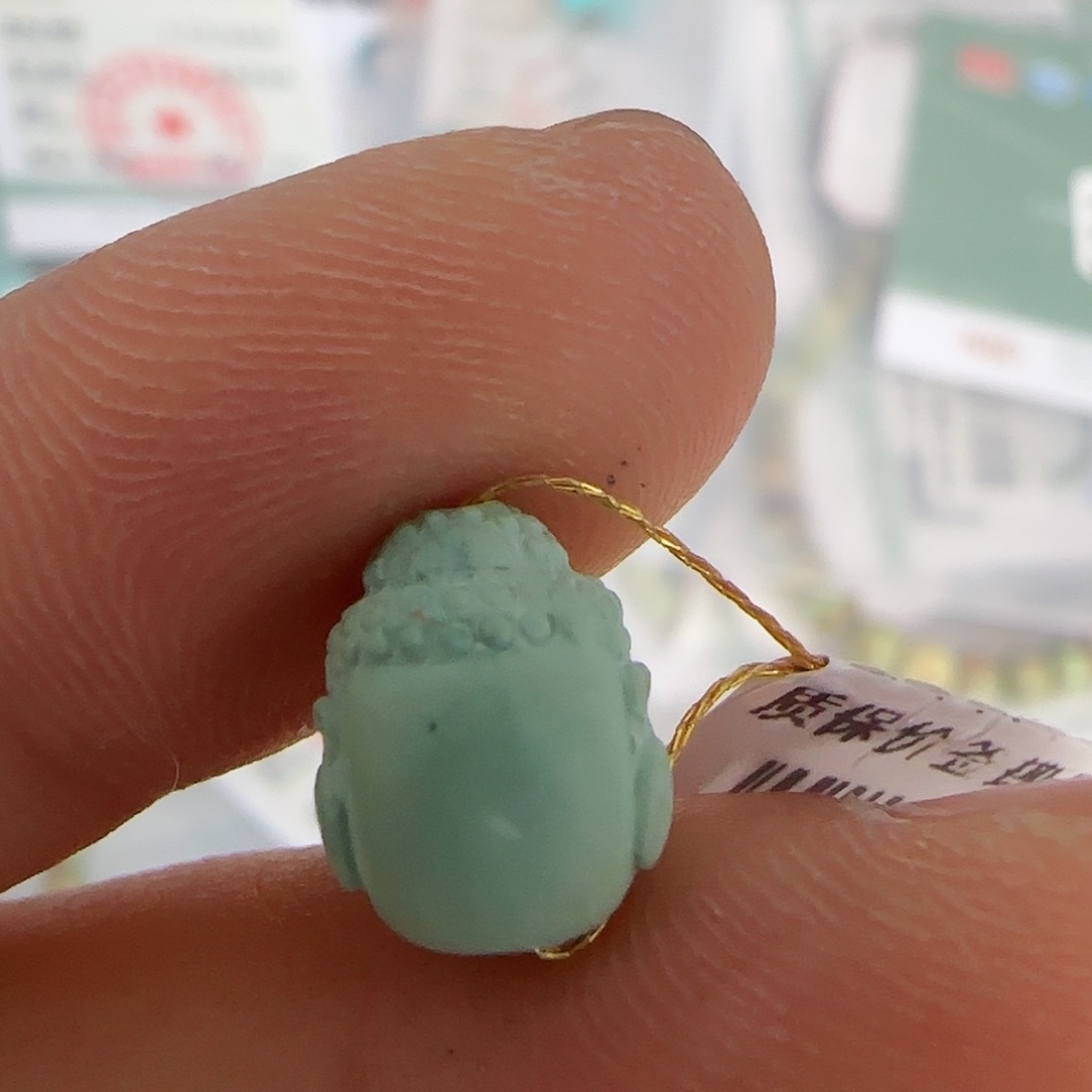 绿松石珠宝半成品未镶嵌