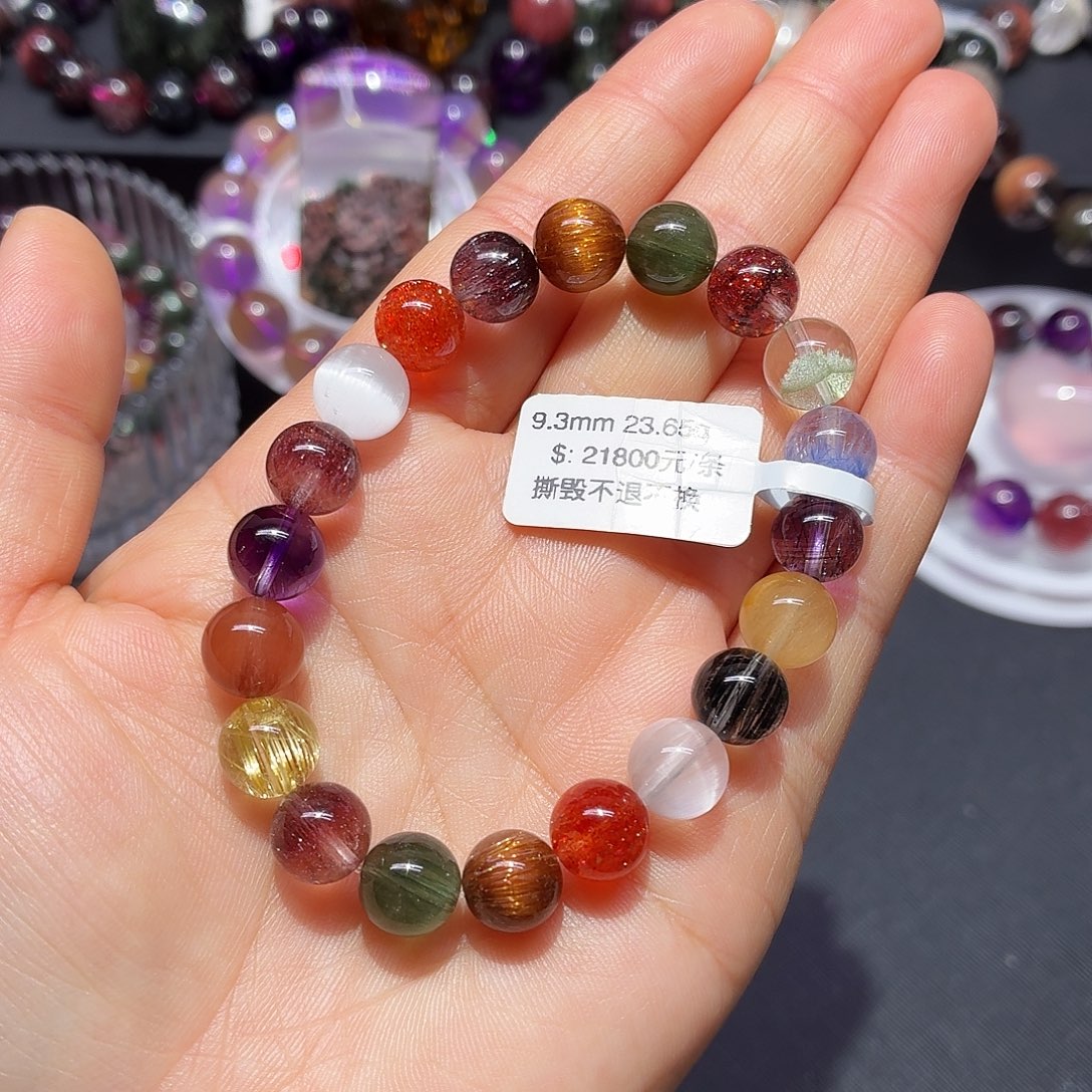 水晶手链未镶嵌天然水晶