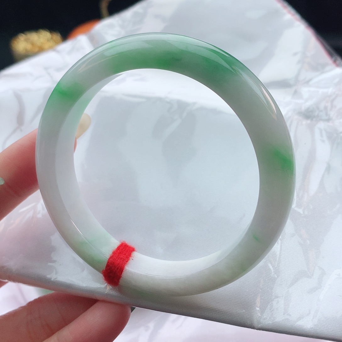 翡翠手镯未镶嵌57圈口882319