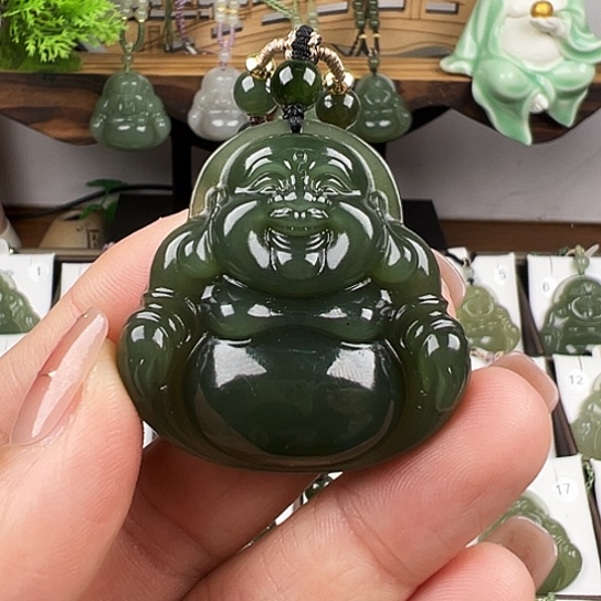 和田玉吊坠(赠链)未镶嵌