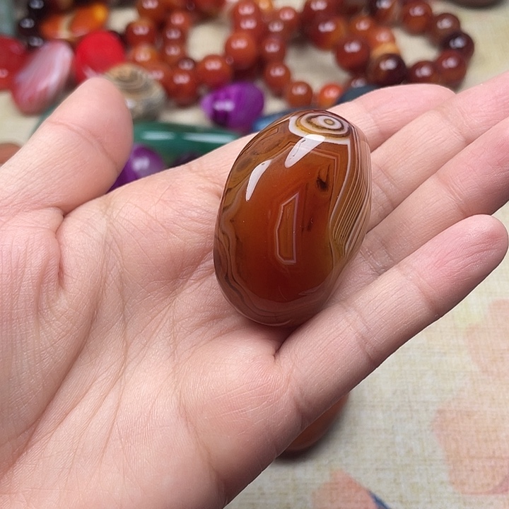 善***果玛瑙/玉髓未镶嵌珠宝半成品