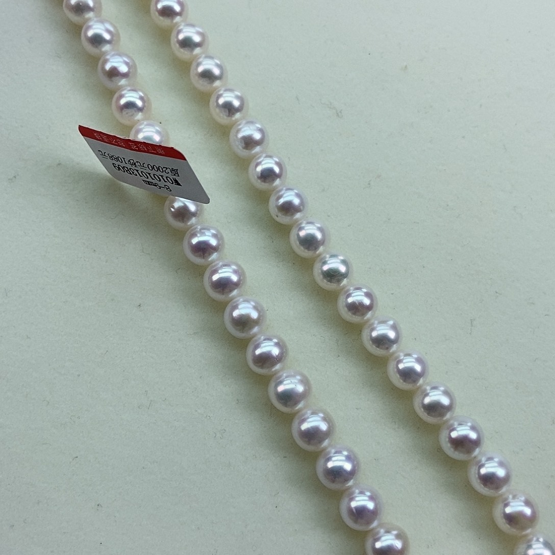 淡水珍珠8-9正圆极光青粉炫彩微微瑕银S925镶嵌