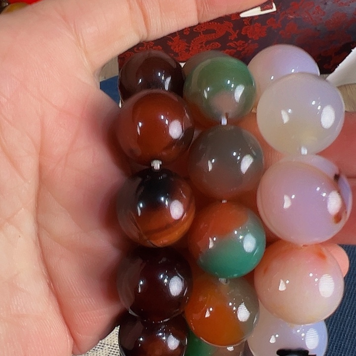 玛瑙/玉髓未镶嵌手链