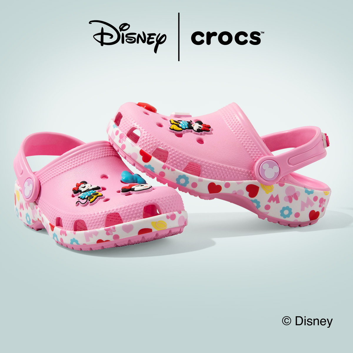 CROCS/卡骆驰【经典米妮朋友洞洞鞋】联名儿童凉鞋|210894/211147