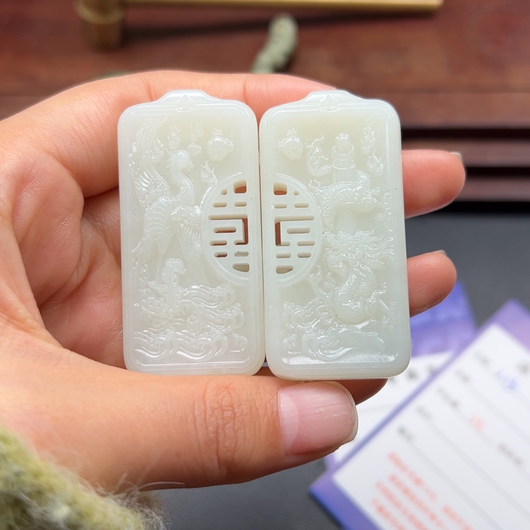 和田玉挂件未镶嵌