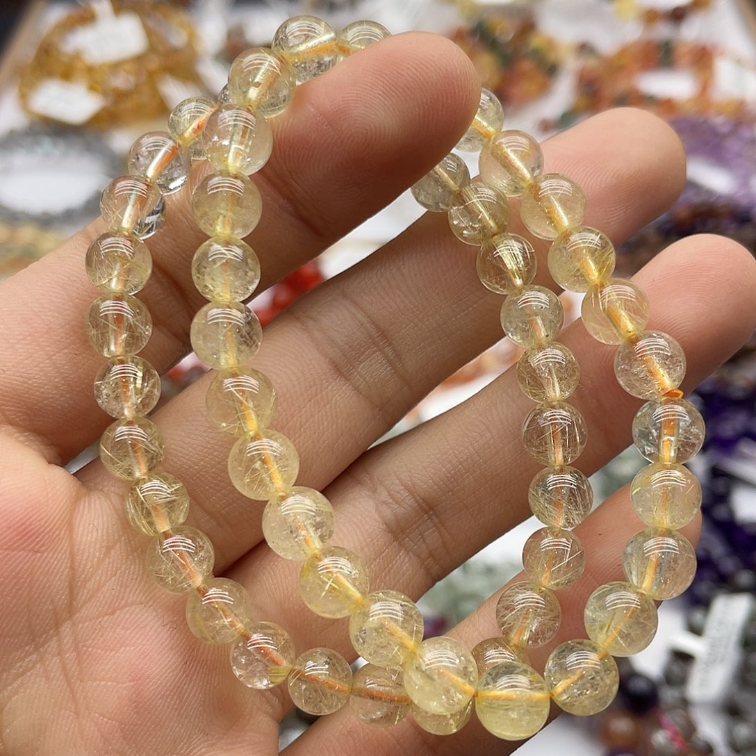 水晶未镶嵌手链多样性发货