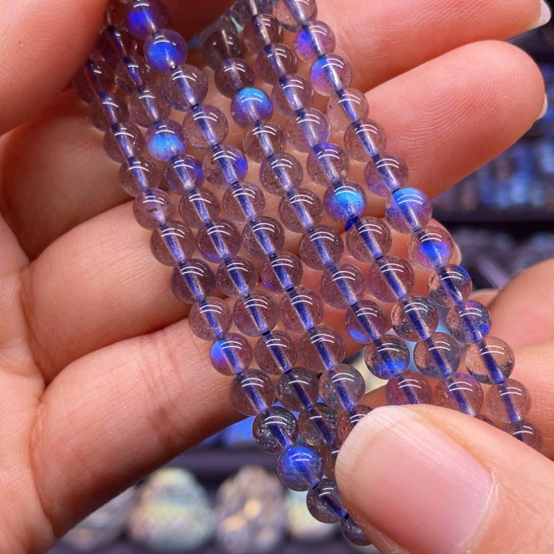 未镶嵌手串长石5.3左右