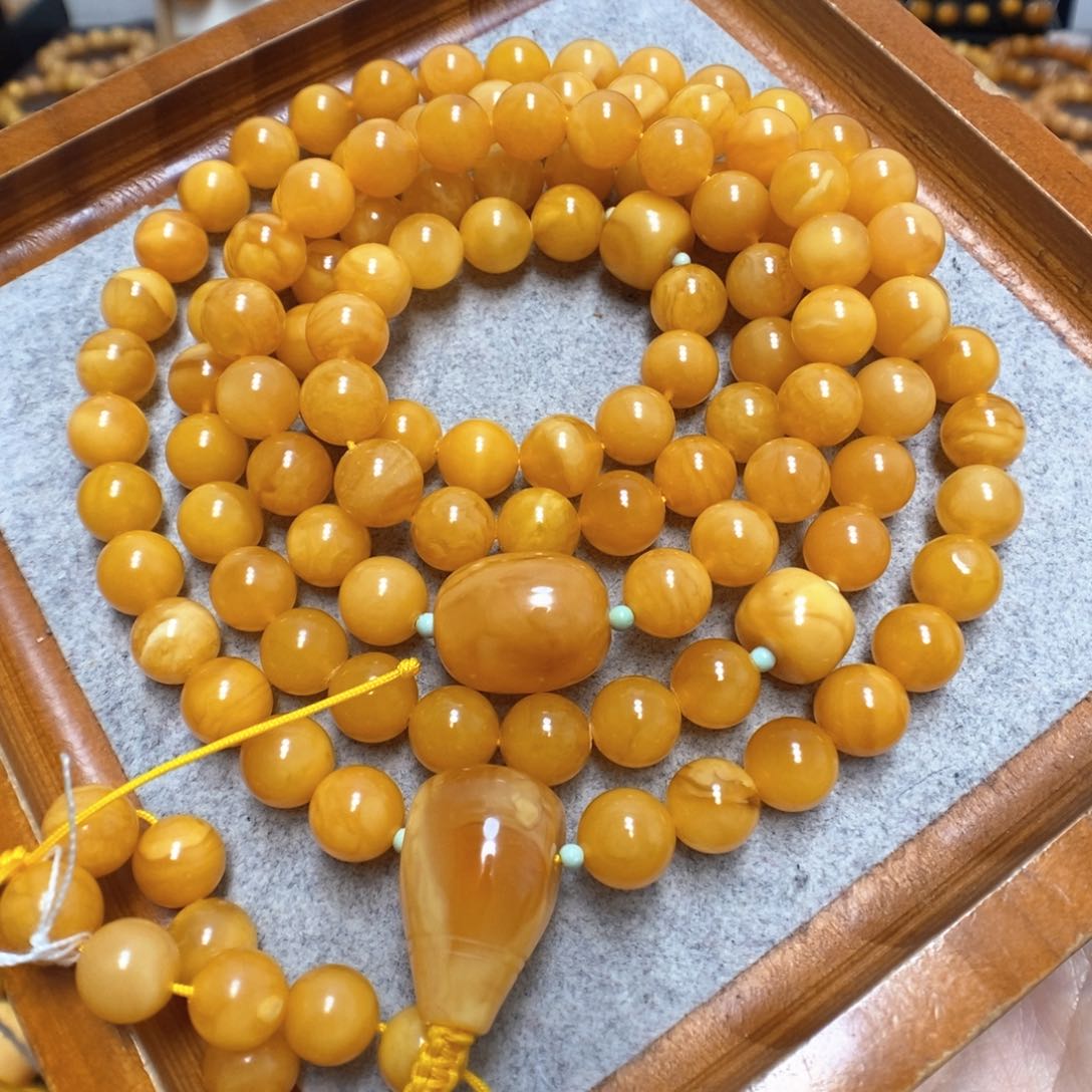 蜜蜡手链未镶嵌蜜蜡