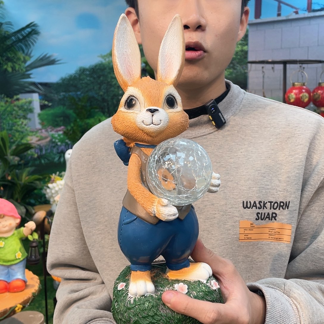 红陶花园庭院摆件