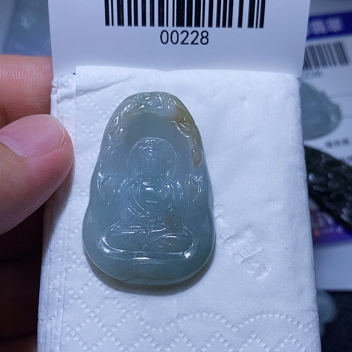 翡翠未镶嵌颈饰天光墟翡翠市场现金代购