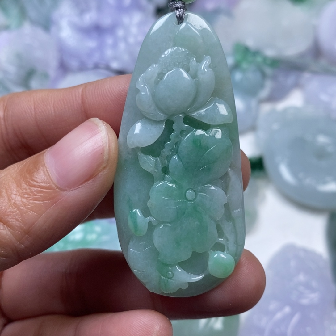 颈饰未镶嵌翡翠翡翠