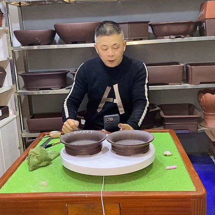 宜兴紫砂花盆花盆