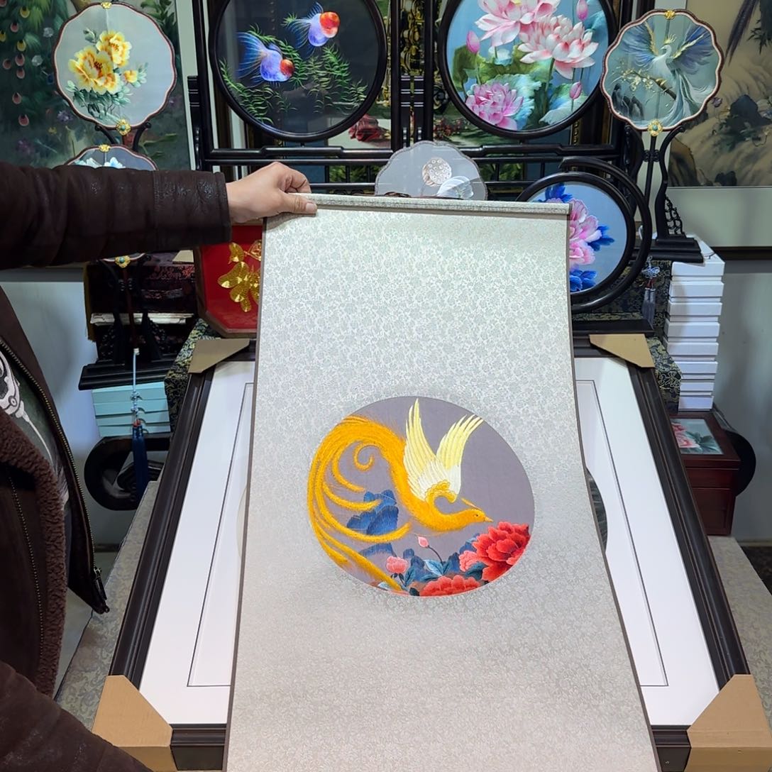 刺绣刺绣工艺精湛