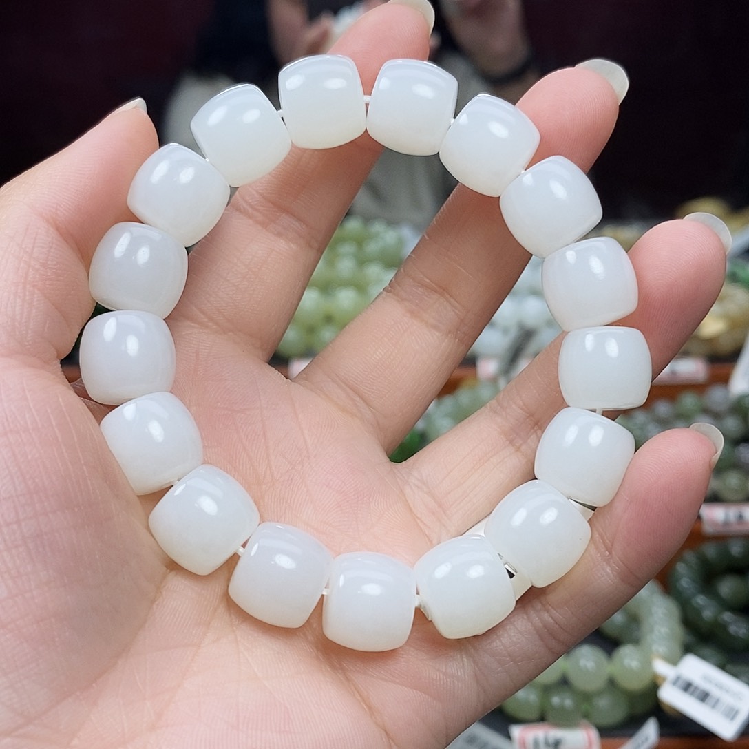 和田玉手链未镶嵌