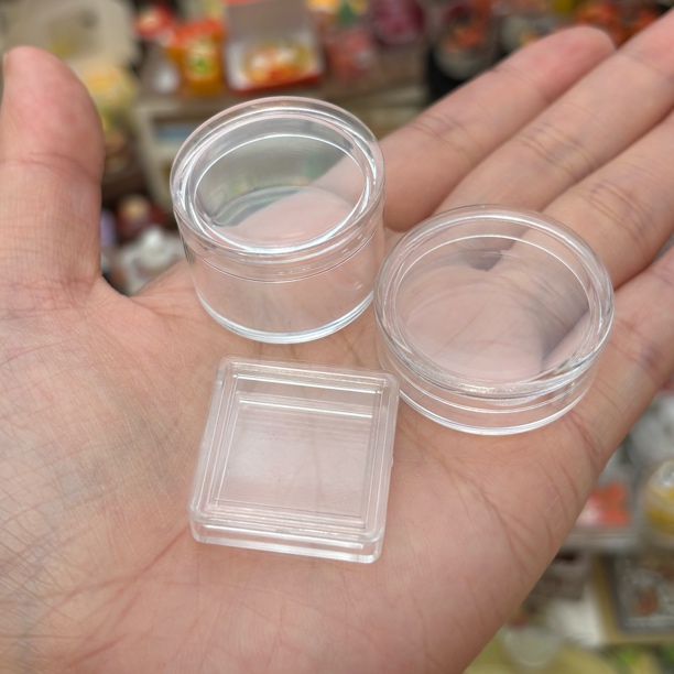 尼酱定制树脂食玩-微缩亚克力盒子可扣紧！～超小diy微缩～好看尺寸～