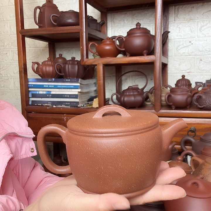 紫砂茶壶汉瓦500cc精工半手工