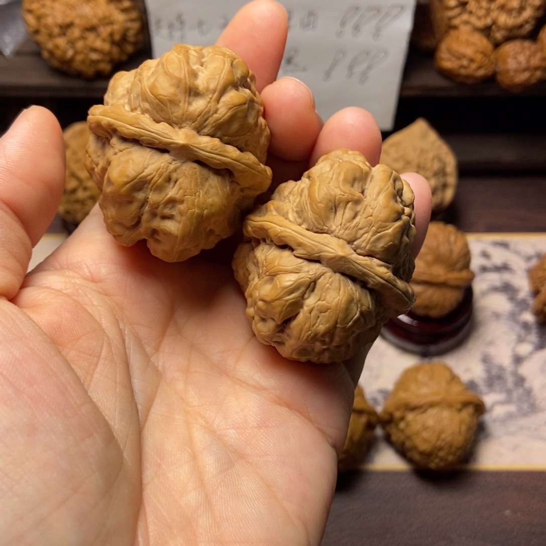 浩***●文玩核桃把件蛤蟆头尺寸40