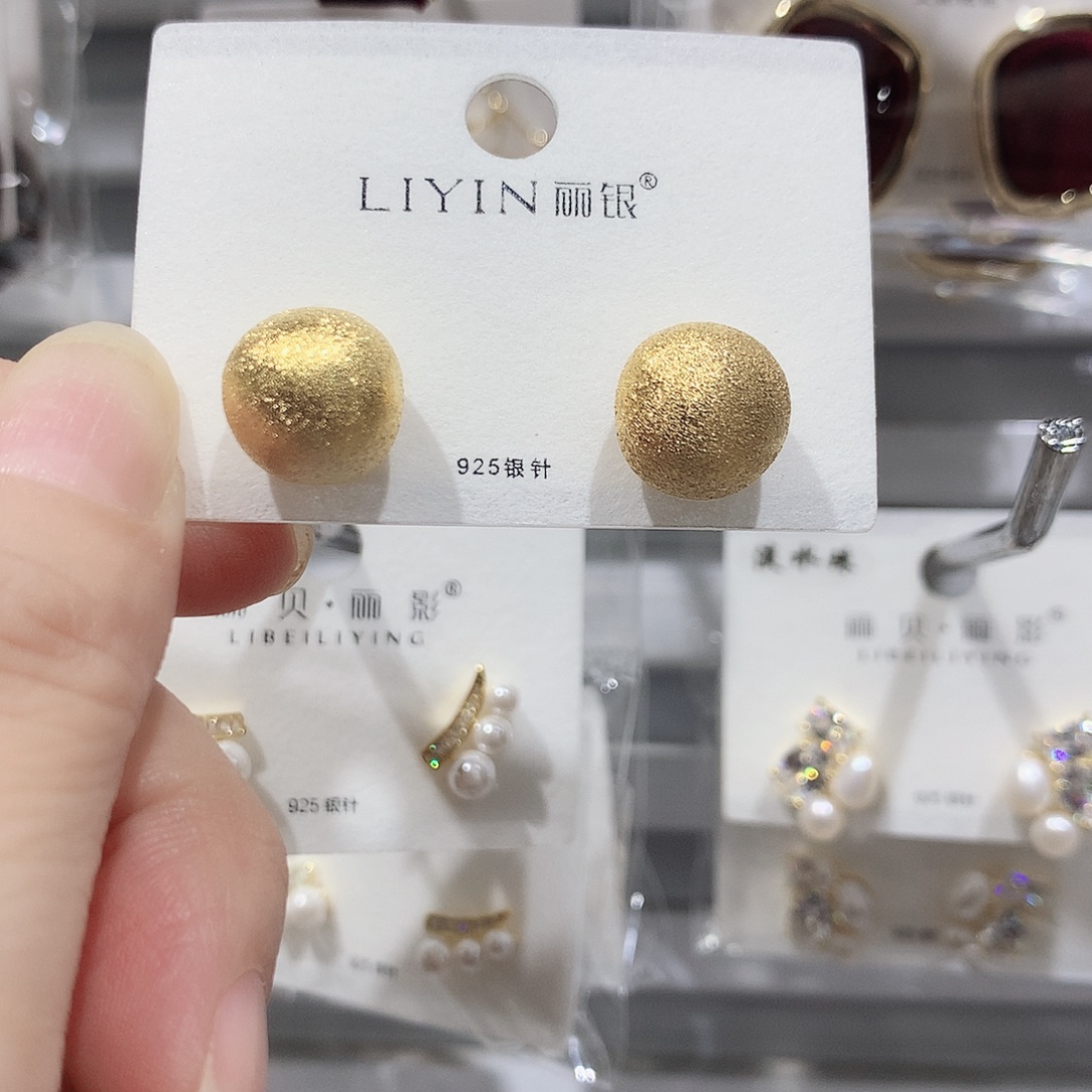 铜合金合金金色耳环