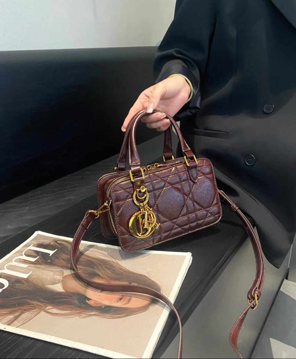 【工厂直销】7287 新款时尚简约手提单肩斜跨女包