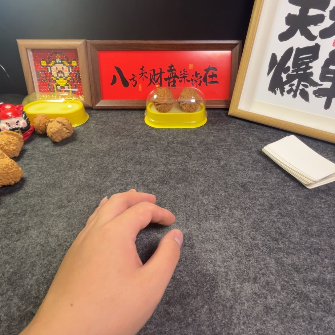 ****牛把件文玩核桃南疆