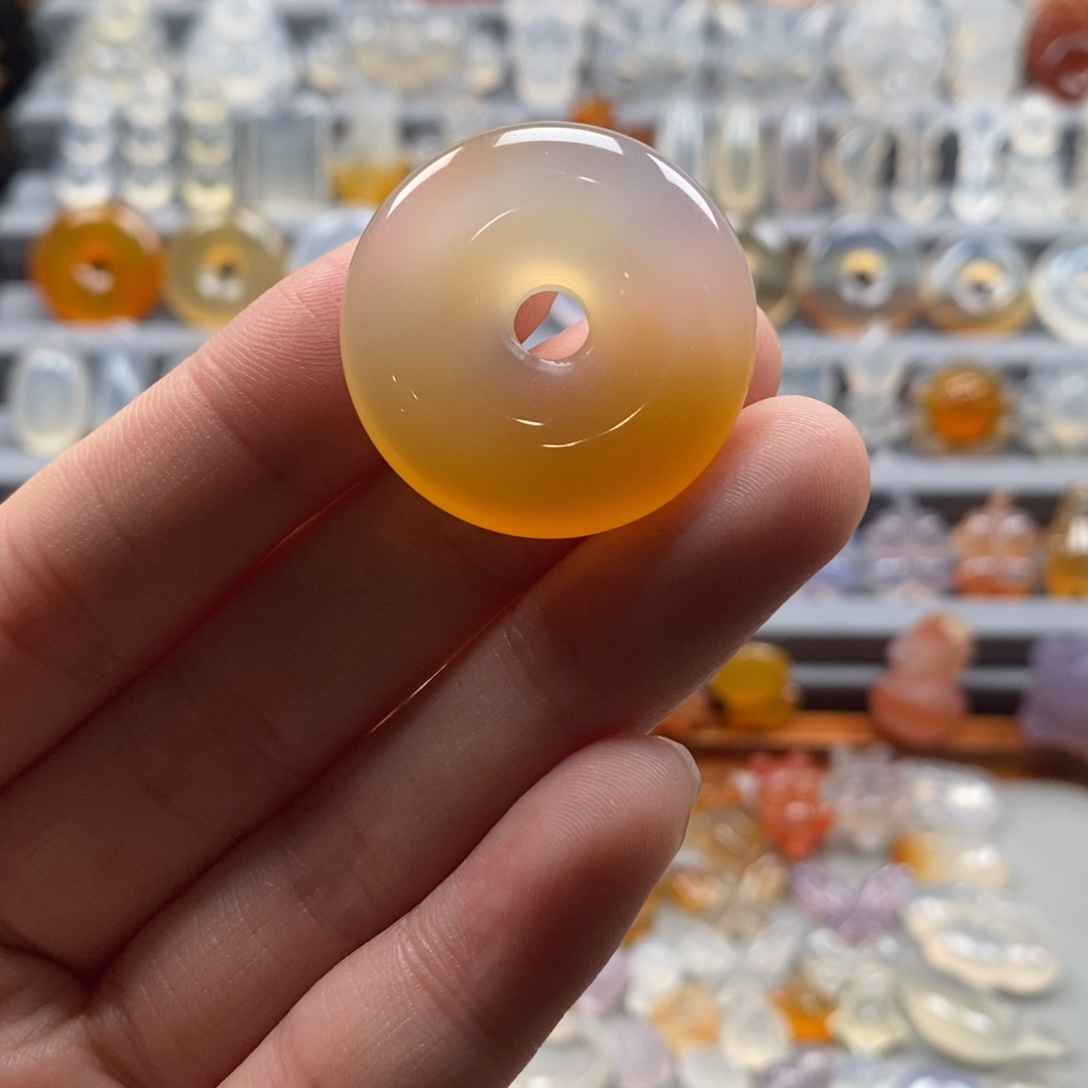 玛瑙/玉髓未镶嵌颈饰