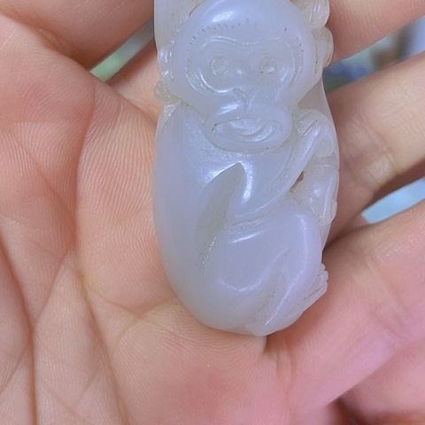 和田玉（白玉）挂件未镶嵌