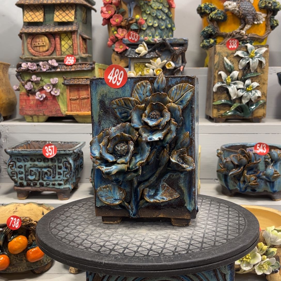 微瑕489号陶然花盆