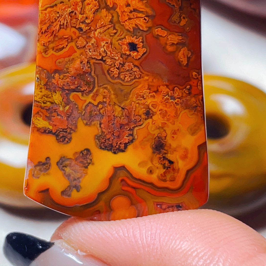 未镶嵌颈饰玛瑙/玉髓老*木