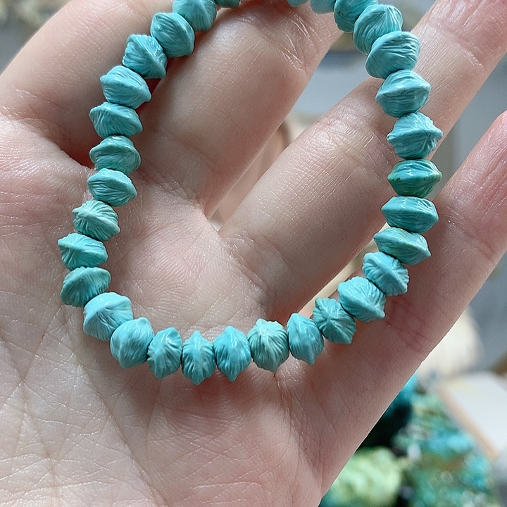 绿松石珠宝奇石未镶嵌