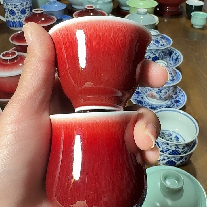 龙***e陶瓷景德镇高温陶瓷杯子