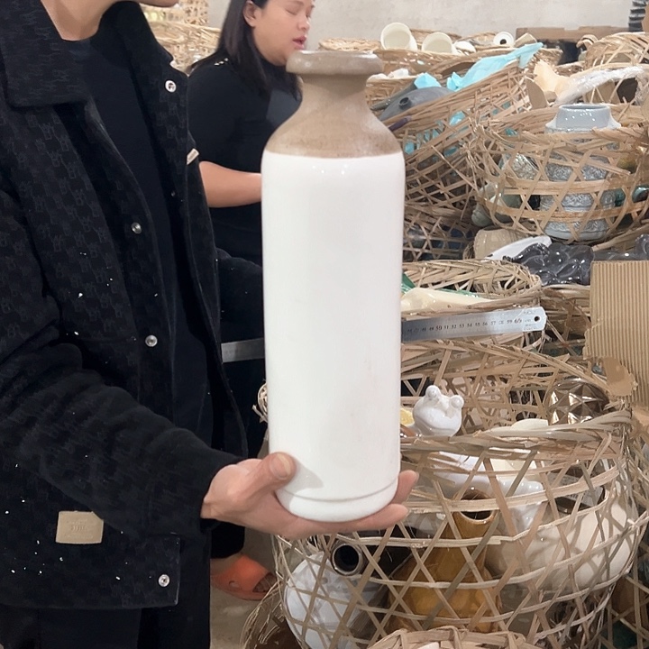 瓶高度35厘米口径4厘米微瑕捡漏针眼