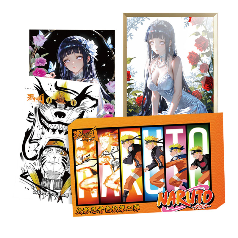 【顺丰包邮】二创同人疾风传火影二弹 色纸   盲盒代拆不退不换