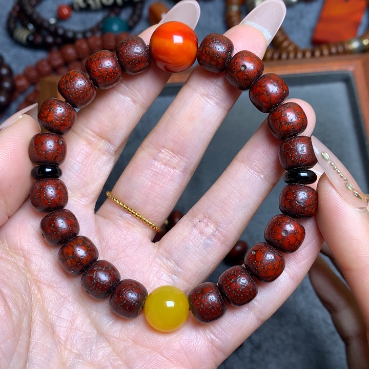 星月菩提吊坠菩提