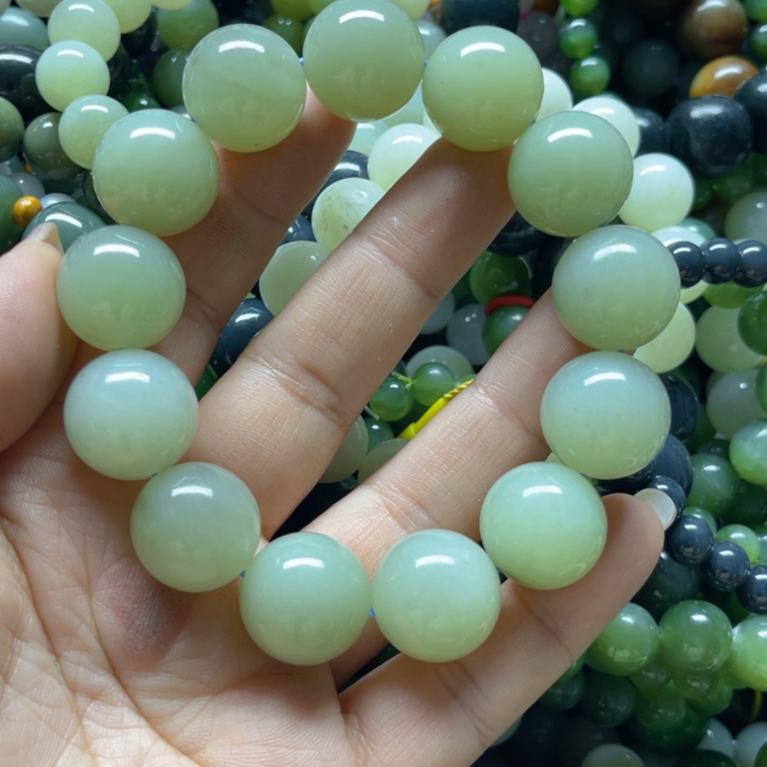 和田玉手链未镶嵌